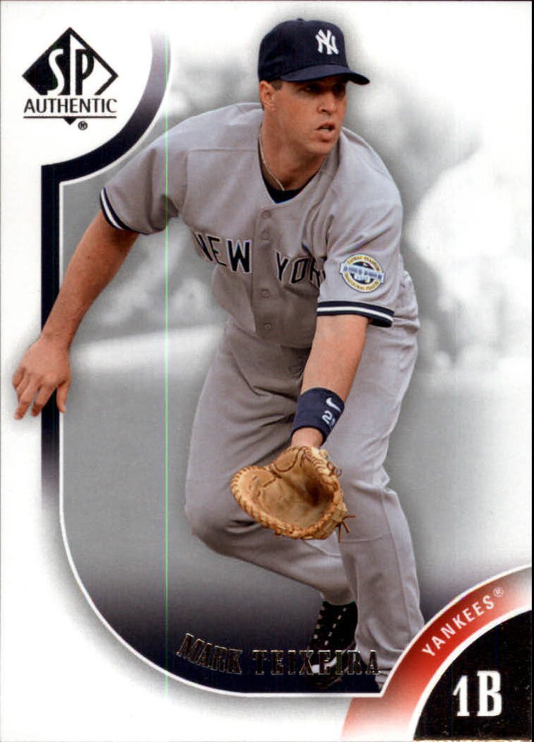 2009 SP Authentic 25 Mark Teixeira