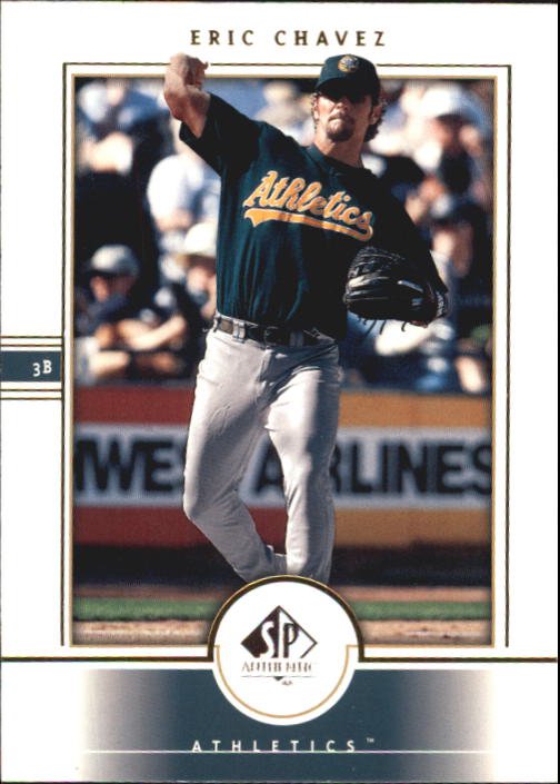 2000 SP Authentic 5 Eric Chavez