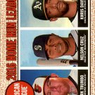 2017 Topps Heritage 6 Mark Trumbo/Nelson Cruz/Khris Davis 2017 Topps Heritage 6 Mark Trumbo/Nelson Cruz/Khris Davis