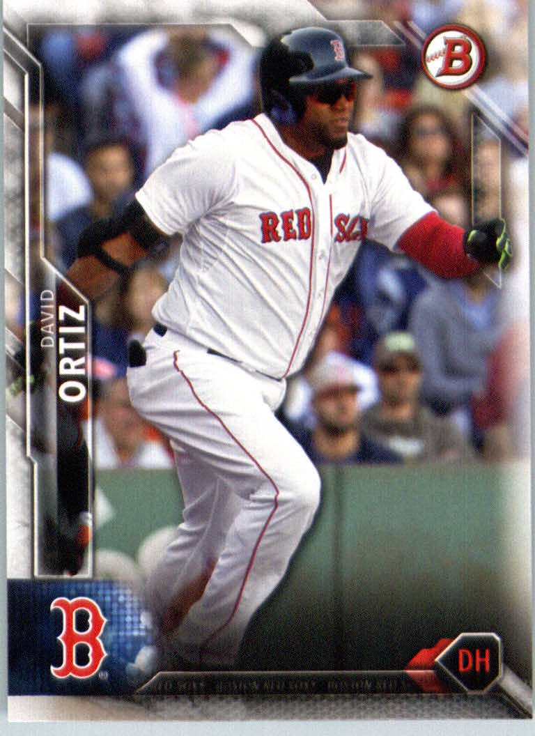 2016 Bowman 10 David Ortiz