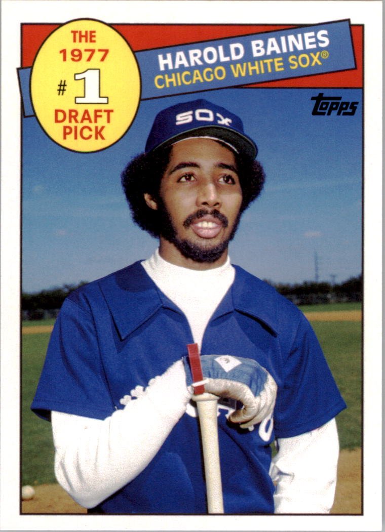 2016 Topps Archives '85 Topps 1 Draft Pick 85DPHB Harold Baines
