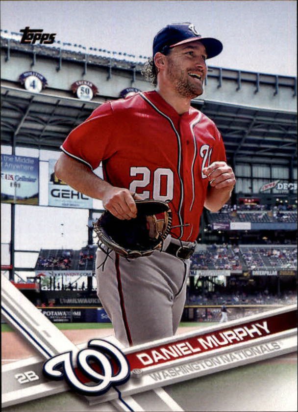 2017 Topps 62 Daniel Murphy