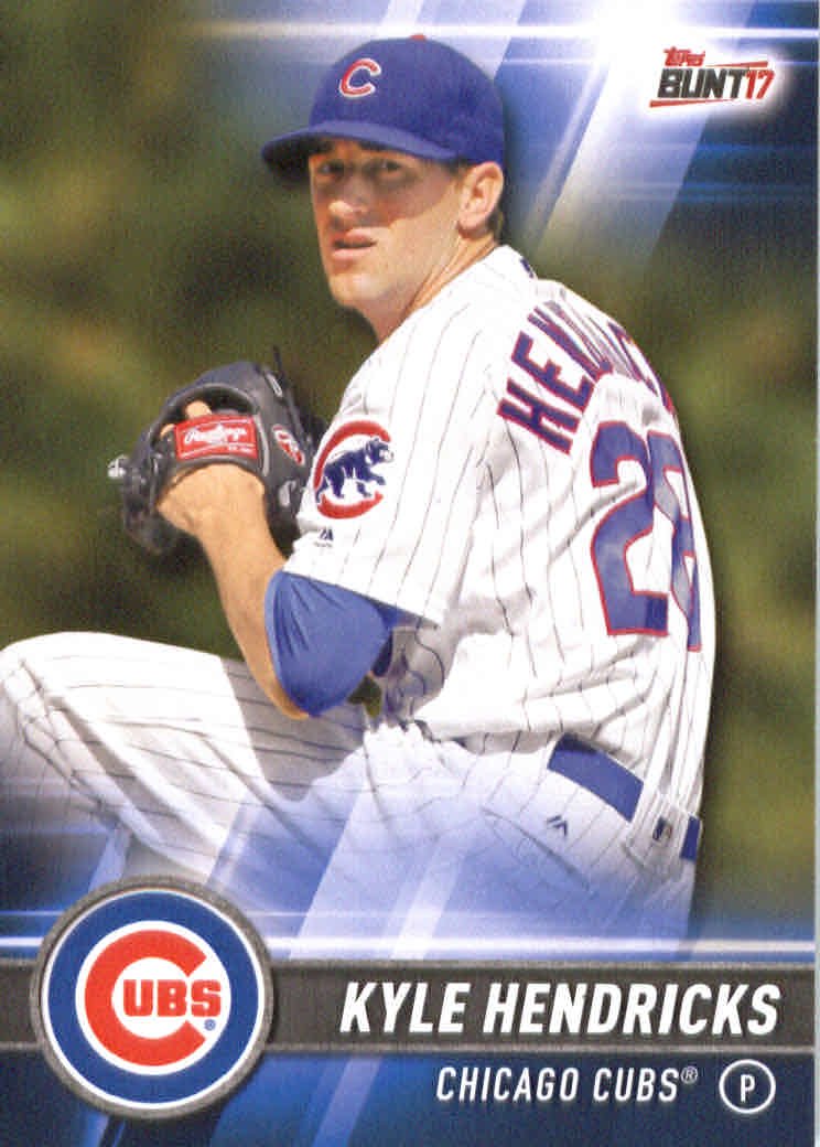 2017 Topps Bunt 122 Kyle Hendricks