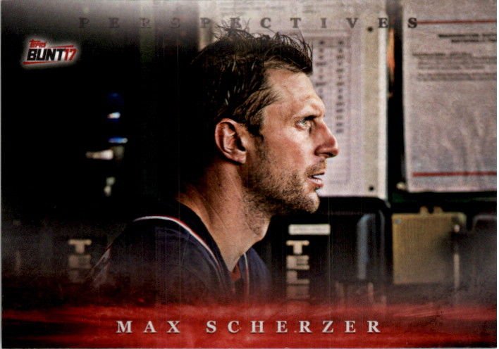 2017 Topps Bunt Perspectives PMS Max Scherzer