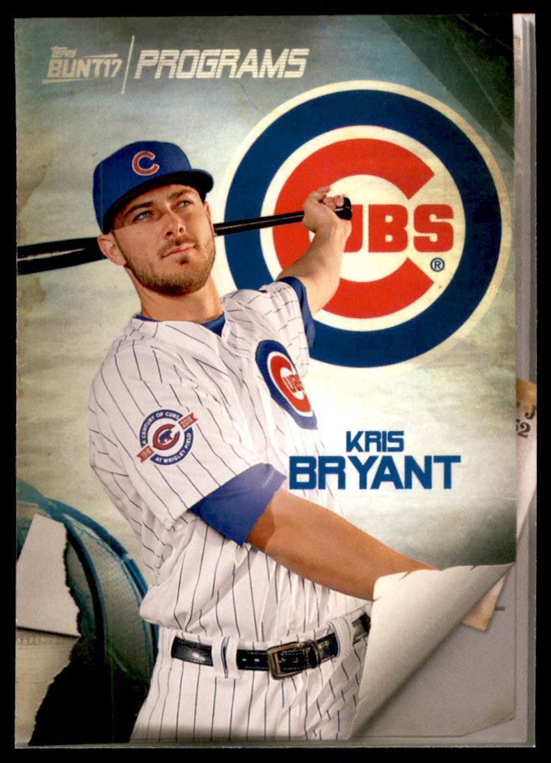 2017 Topps Bunt Programs #PRKB Kris Bryant