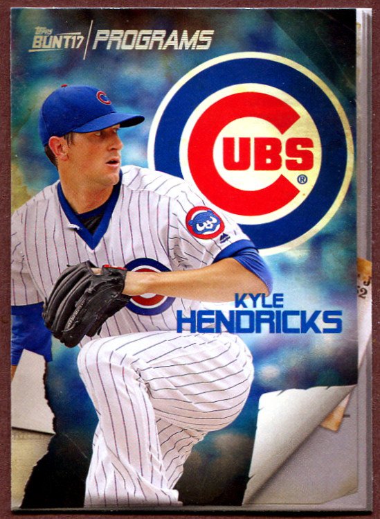 2017 Topps Bunt Programs PRKH Kyle Hendricks