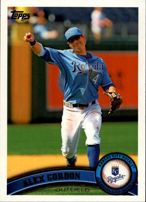 2011 Topps 262 Alex Gordon