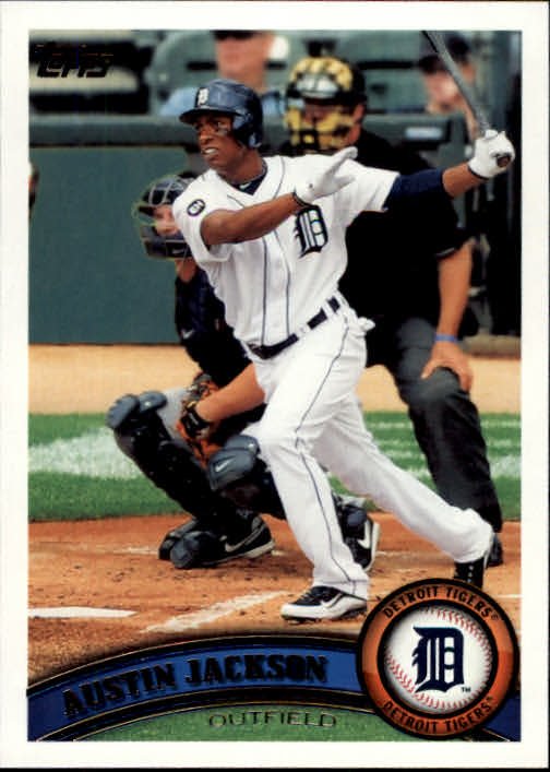 2011 Topps 345 Austin Jackson