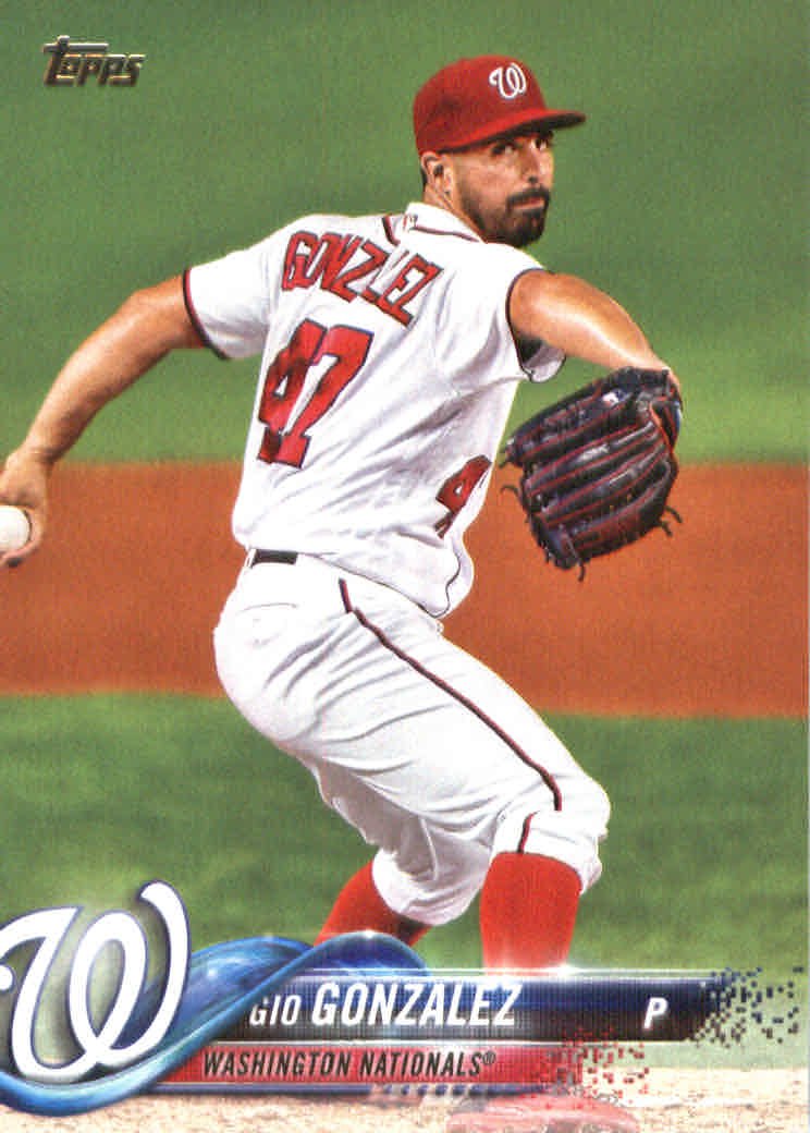 2018 Topps 113 Gio Gonzalez
