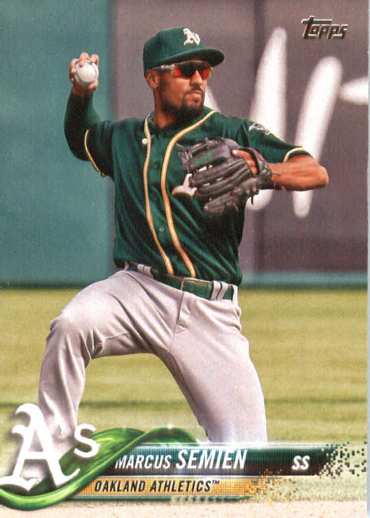2018 Topps 198 Marcus Semien