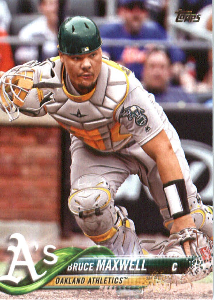 2018 Topps 336 Bruce Maxwell