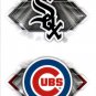 2018 Topps Stickers 140 Chicago White Sox/154 Chicago Cubs