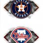 2018 Topps Stickers 143 Houston Astros/161 Philadelphia Phillies