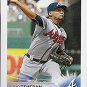 2018 Topps Stickers 172 Julio Teheran