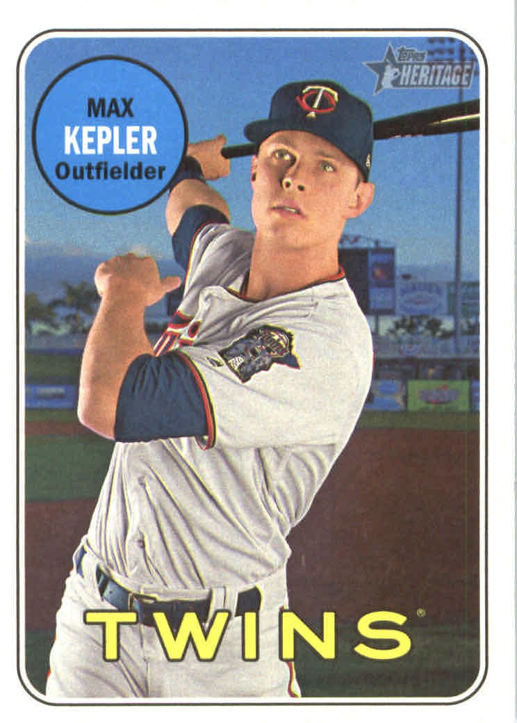 2018 Topps Heritage 73 Max Kepler