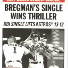 2018 Topps Heritage 166 Alex Bregman WS HL/Game 5