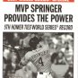 2018 Topps Heritage 168 George Springer WS HL/Game 7