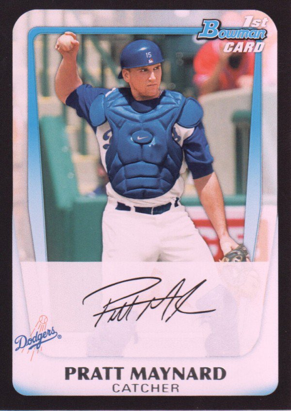2011 Bowman Draft Prospects BDPP5 Pratt Maynard