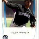 2011 Bowman Prospects BP46 Juan Nicasio