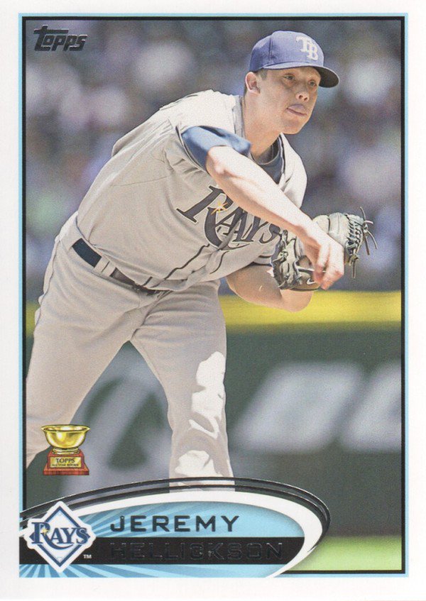 2012 Topps 354 Jeremy Hellickson