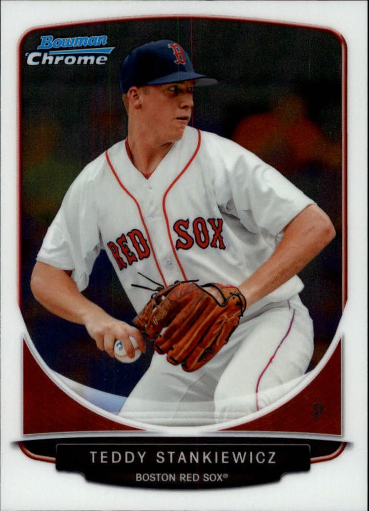 2013 Bowman Chrome Draft Draft Picks BDPP22 Teddy Stankiewicz