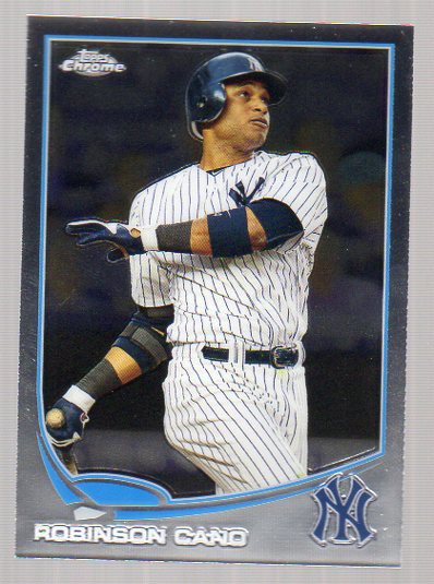 2013 Topps Chrome 75 Robinson Cano