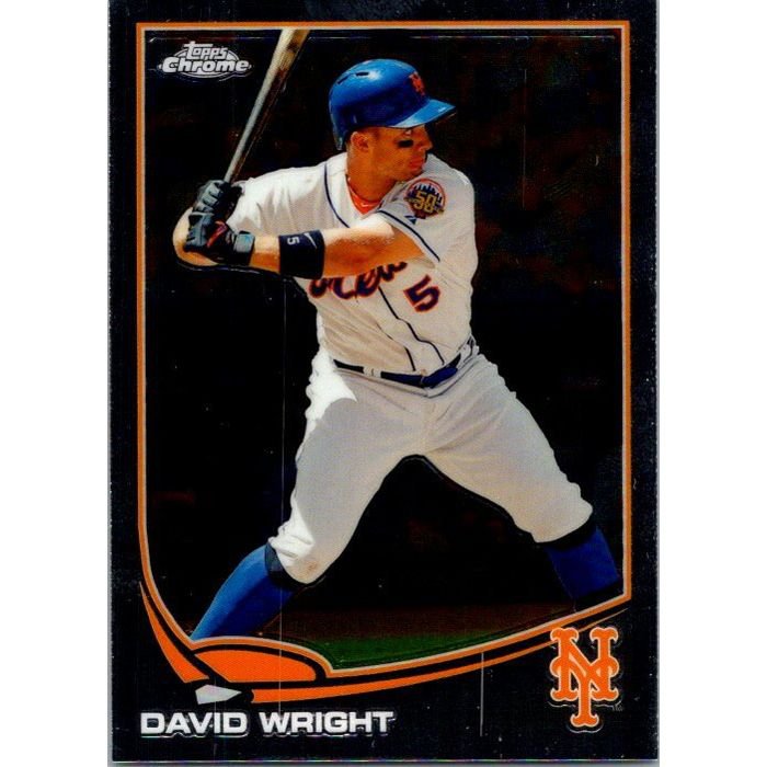 2013 Topps Chrome 142A David Wright