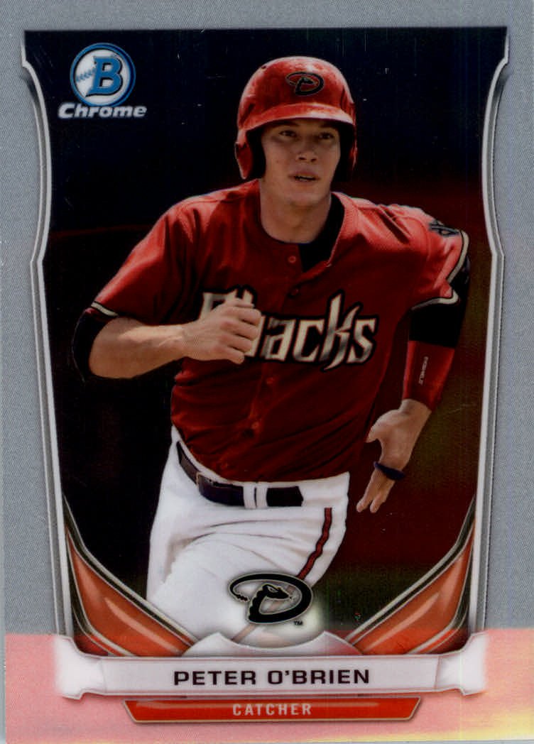 2014 Bowman Chrome Draft Top Prospects CTP40 Peter O'Brien