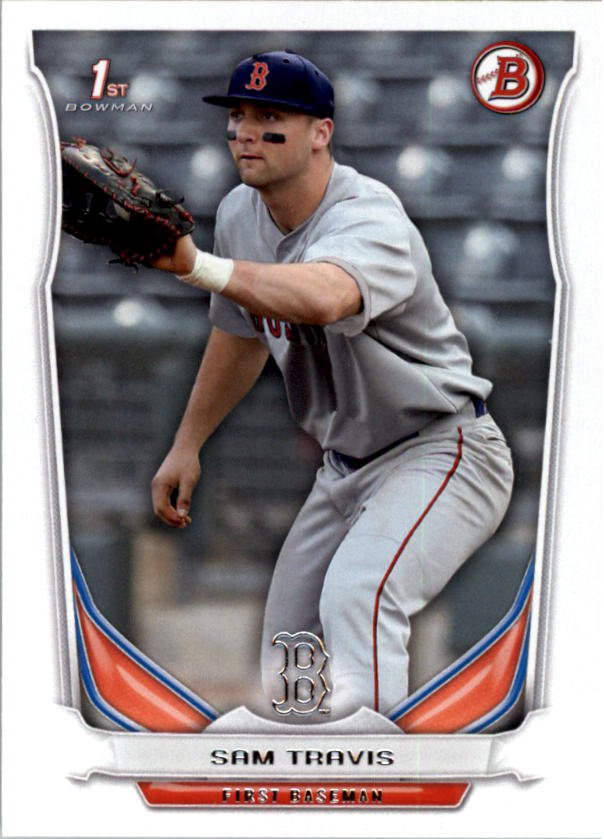 2014 Bowman Draft DP61 Sam Travis