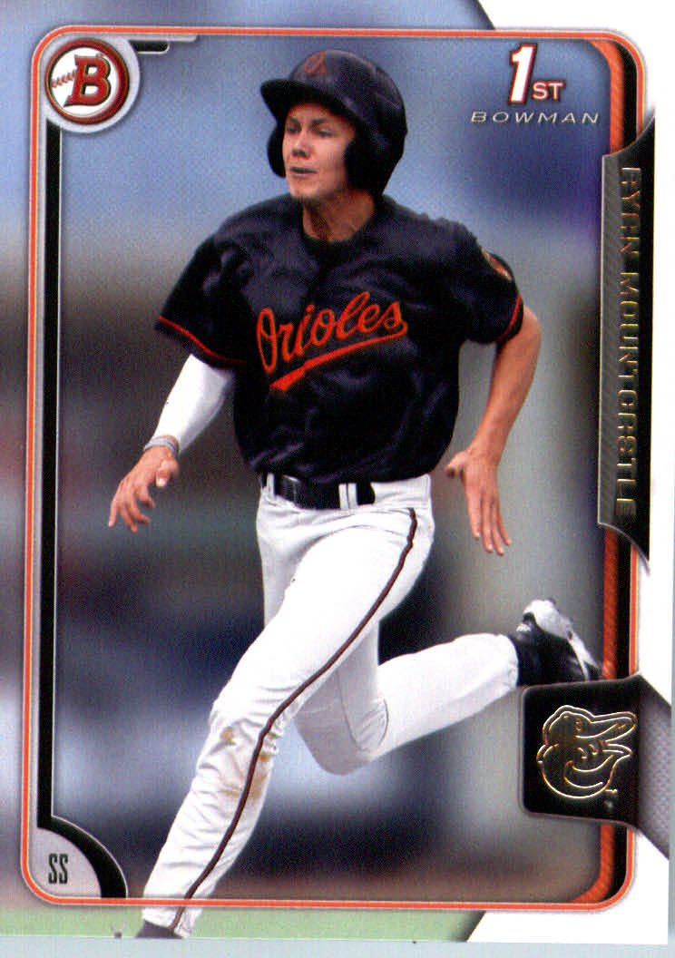 2015 Bowman Draft 80 Ryan Mountcastle