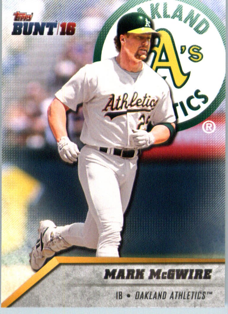 2016 Topps Bunt 66 Mark McGwire