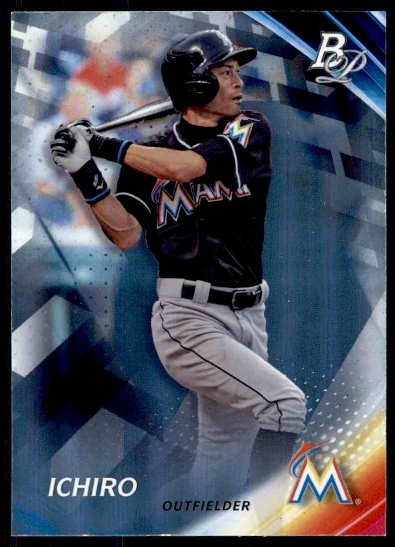 2017 Bowman Platinum 84 Ichiro