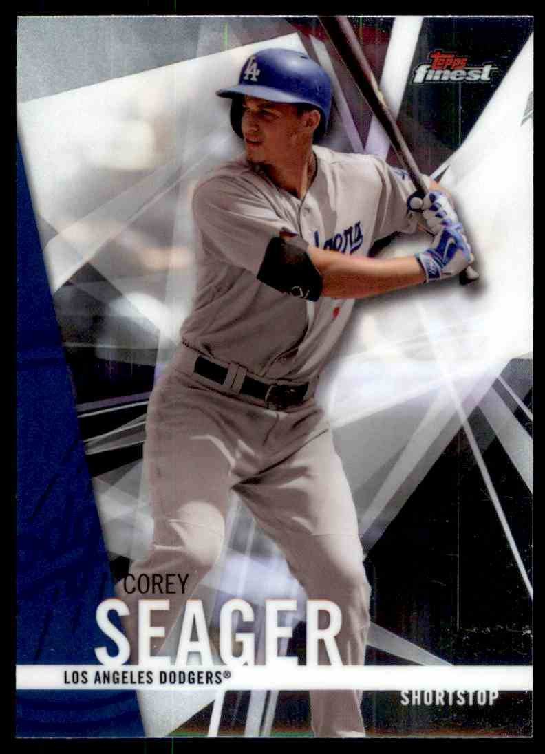 2017 Finest 25 Corey Seager