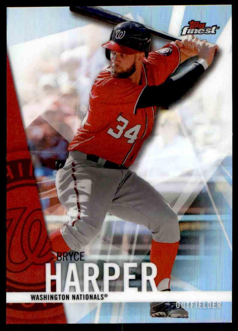 2017 Finest 79 Bryce Harper