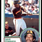 1983 Topps 94 Dave Edwards 1983 Topps 94 Dave Edwards