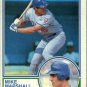 1983 Topps 324 Mike Marshall