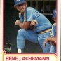1983 Topps 336 Rene Lachemann MG