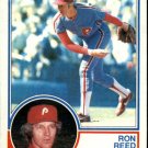 1983 Topps 728 Ron Reed 1983 Topps 728 Ron Reed