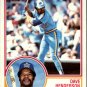 1983 Topps 732 Dave Henderson