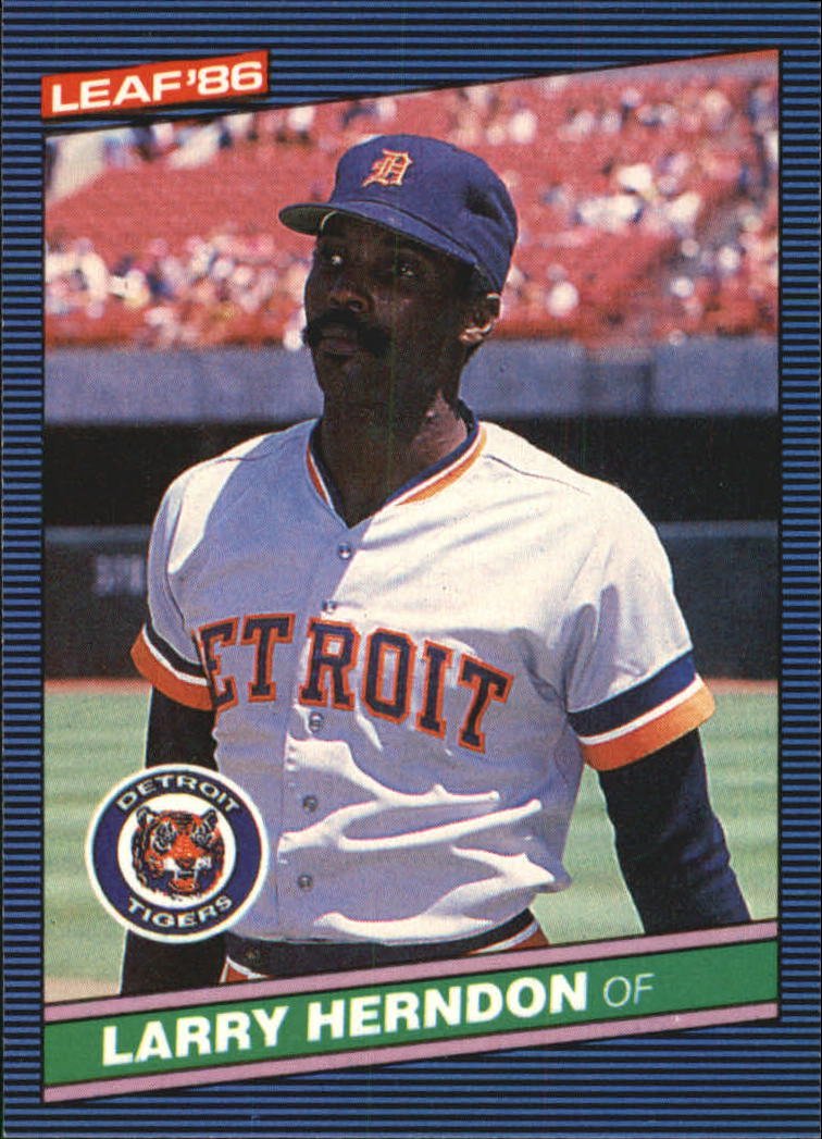 1986 Leaf 230 Larry Herndon