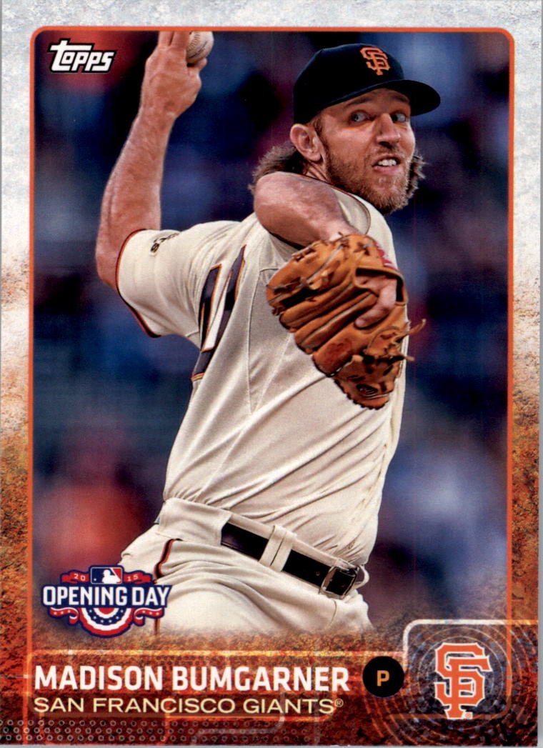 2015 Topps Opening Day 96A Madison Bumgarner
