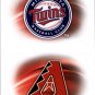 2015 Topps Stickers 145 Minnesota Twins/152 Arizona Diamondbacks