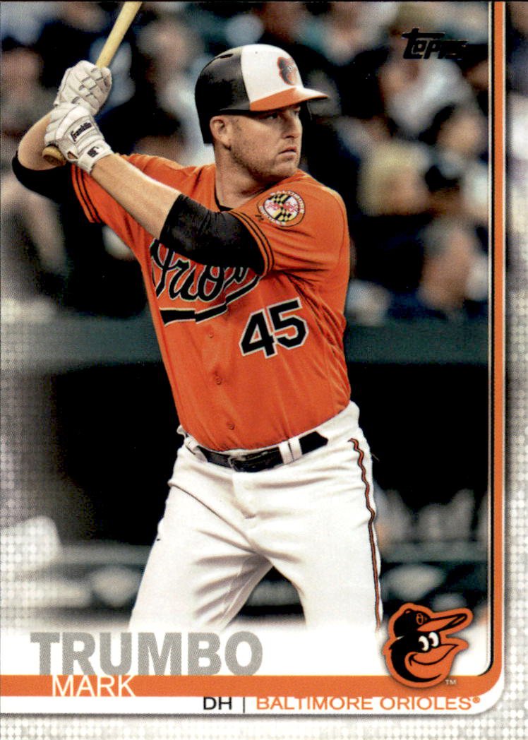 2019 Topps 131 Mark Trumbo