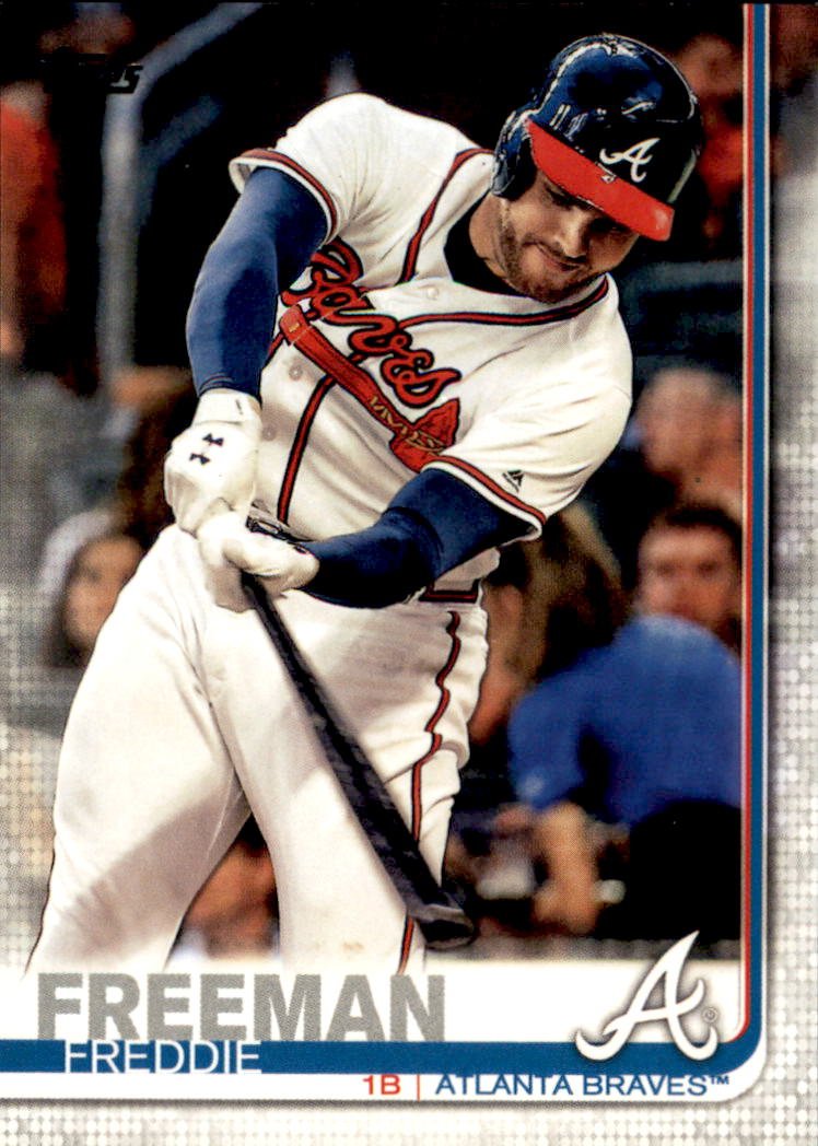 2019 Topps 183 Freddie Freeman