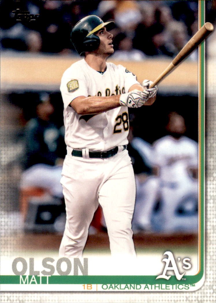 2019 Topps 289 Matt Olson