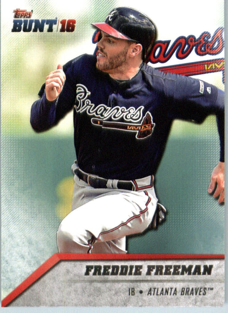 2016 Topps Bunt 186 Freddie Freeman