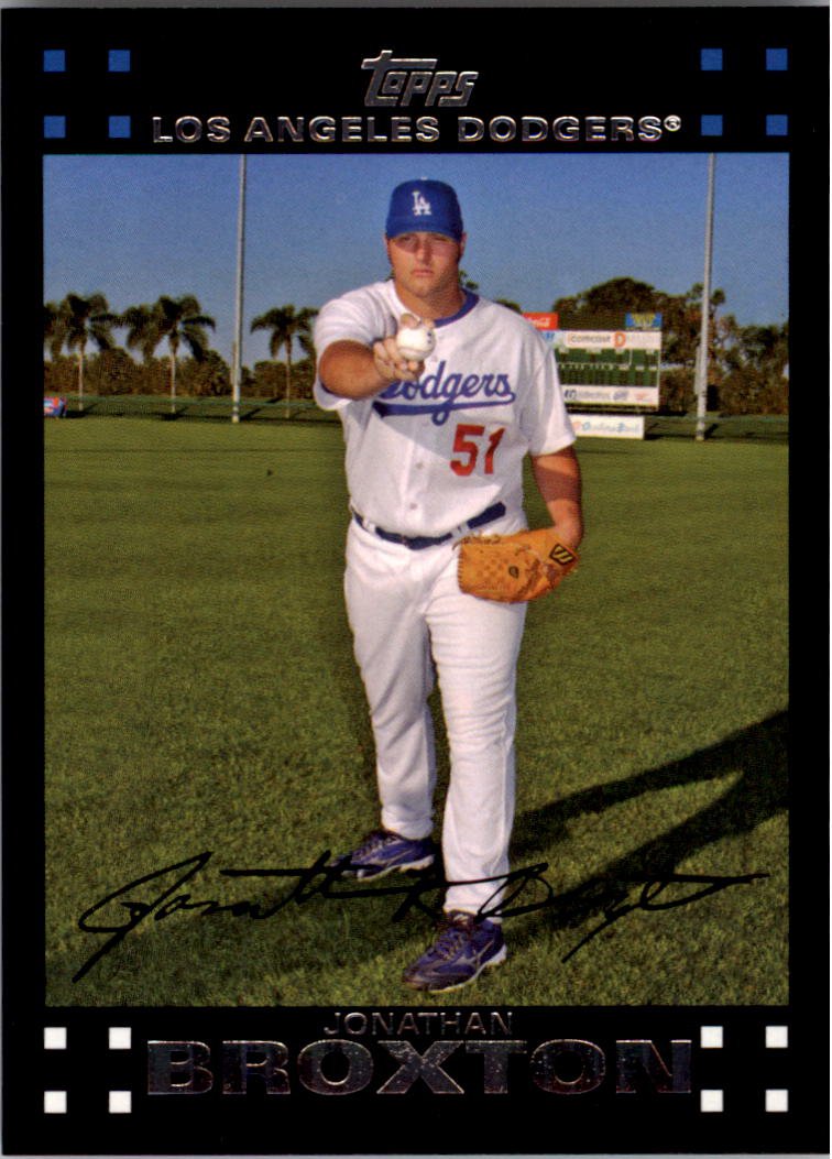 2007 Topps 209 Jonathan Broxton