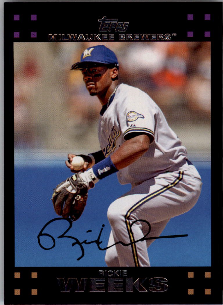 2007 Topps 366 Rickie Weeks