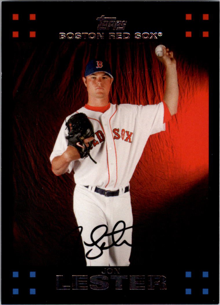 2007 Topps 383 Jon Lester