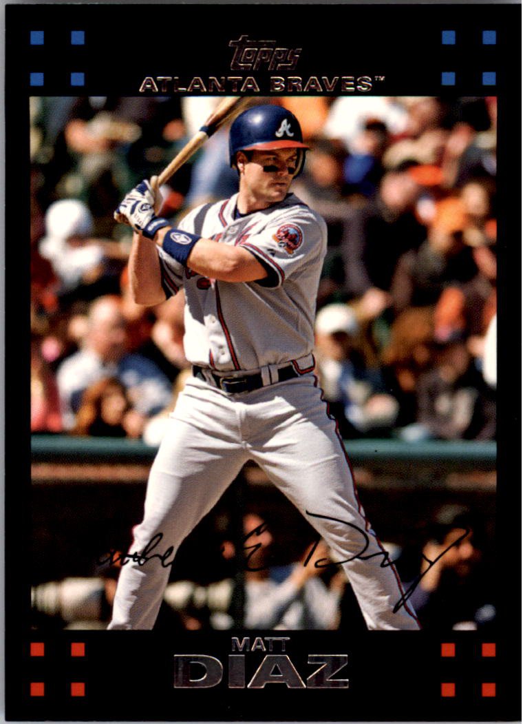 2007 Topps 395 Matt Diaz